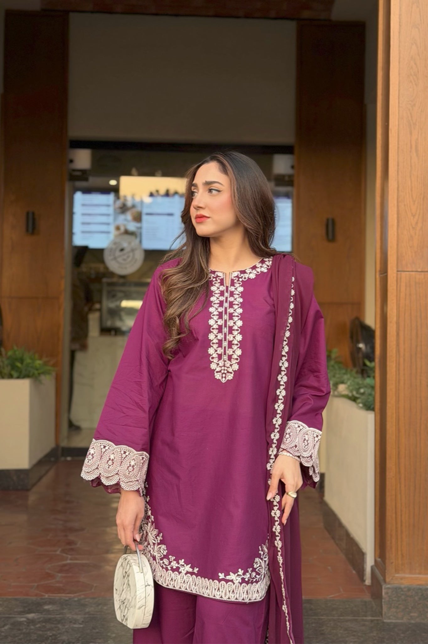 BEST SELLING - ERELIS 3PC EMBROIDERED DRESS