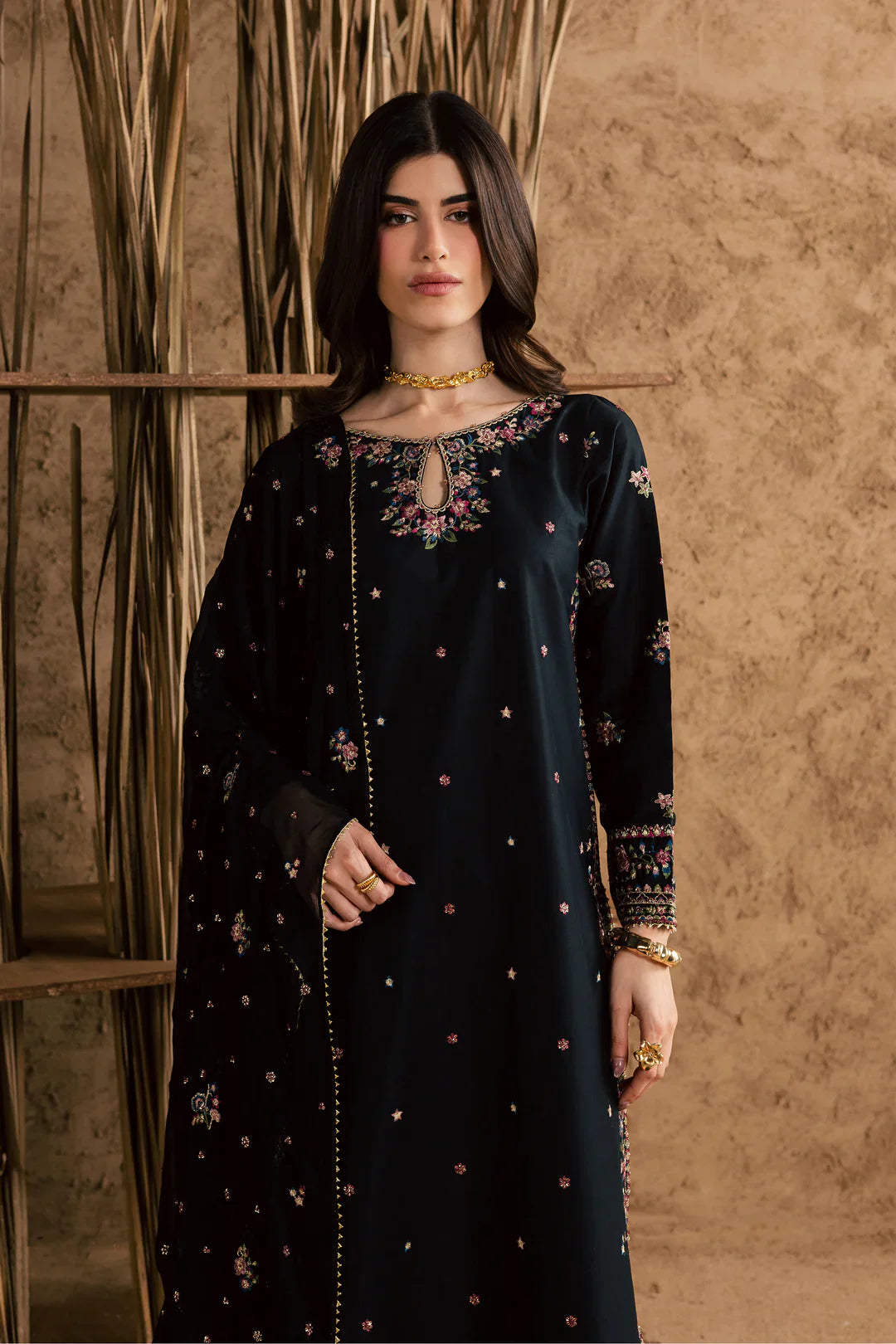 Best Selling - JOHANA 3PC EMBROIDERED DRESS