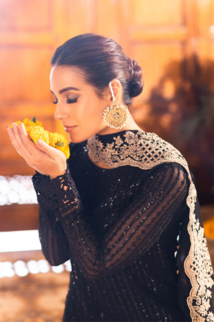 Best Selling - Onyx Dove - 3 PC Embroidered Suit