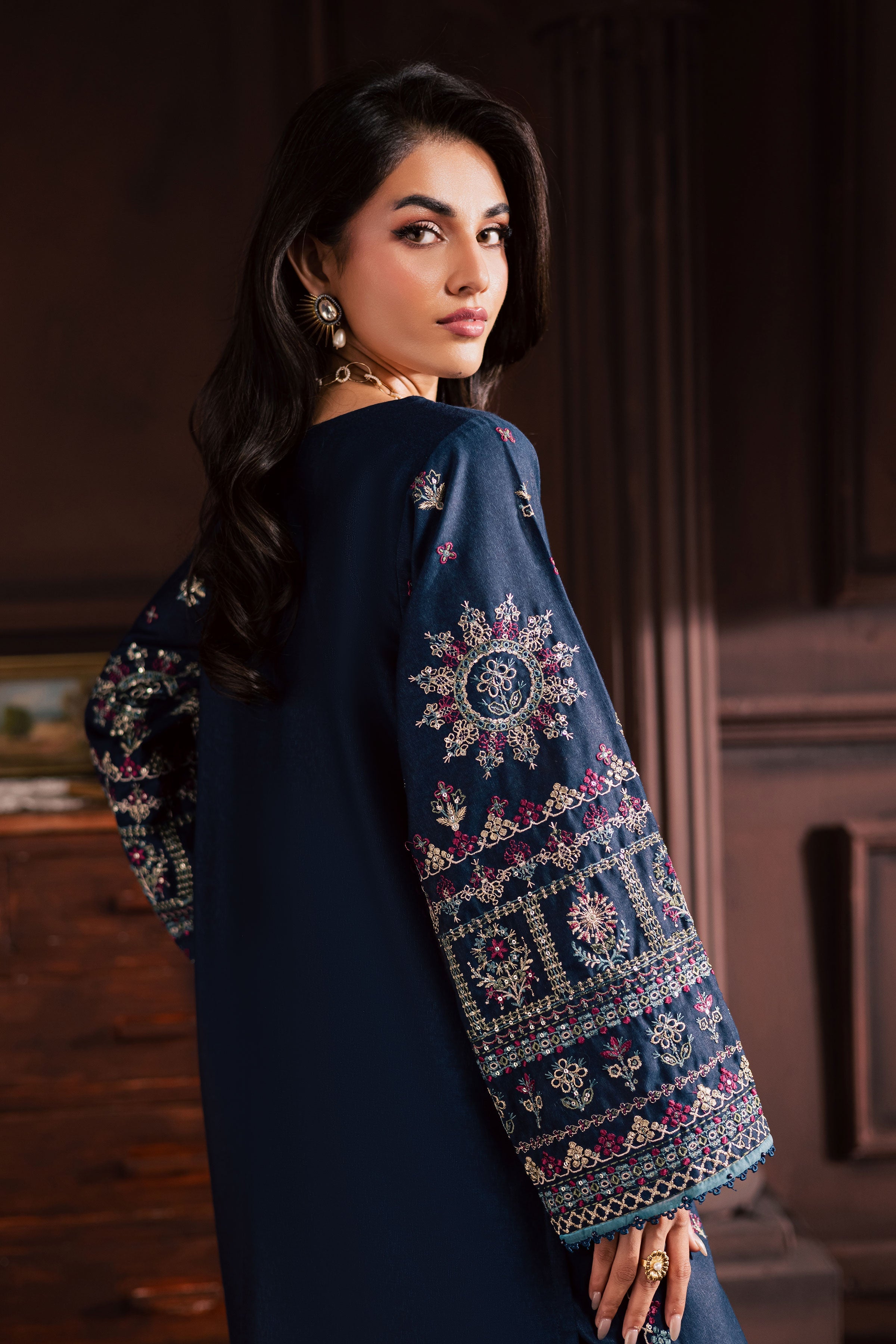 Best Selling - SHAJJAR 2PC EMBROIDERED DRESS