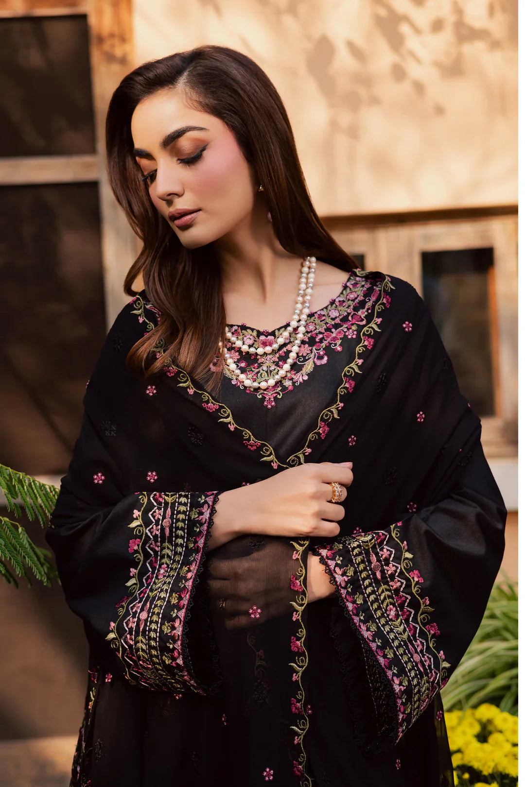 Best Selling - VAREHA 3PC EMBROIDERED DRESS