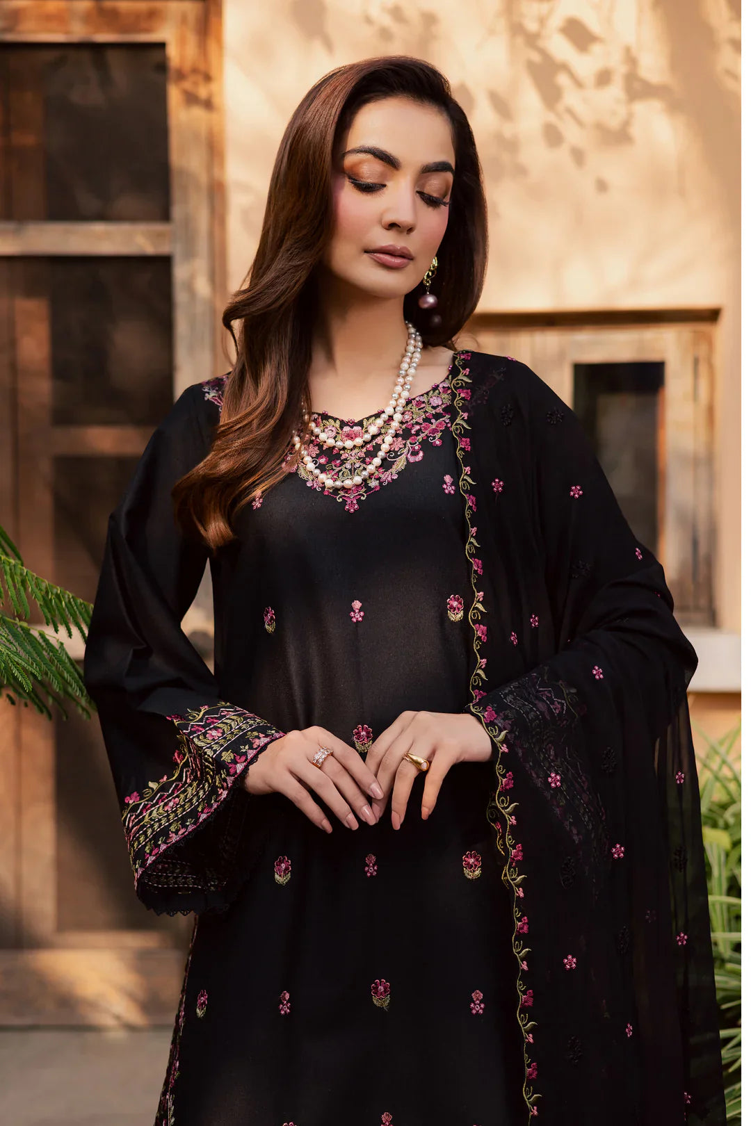 Best Selling - VAREHA 3PC EMBROIDERED DRESS