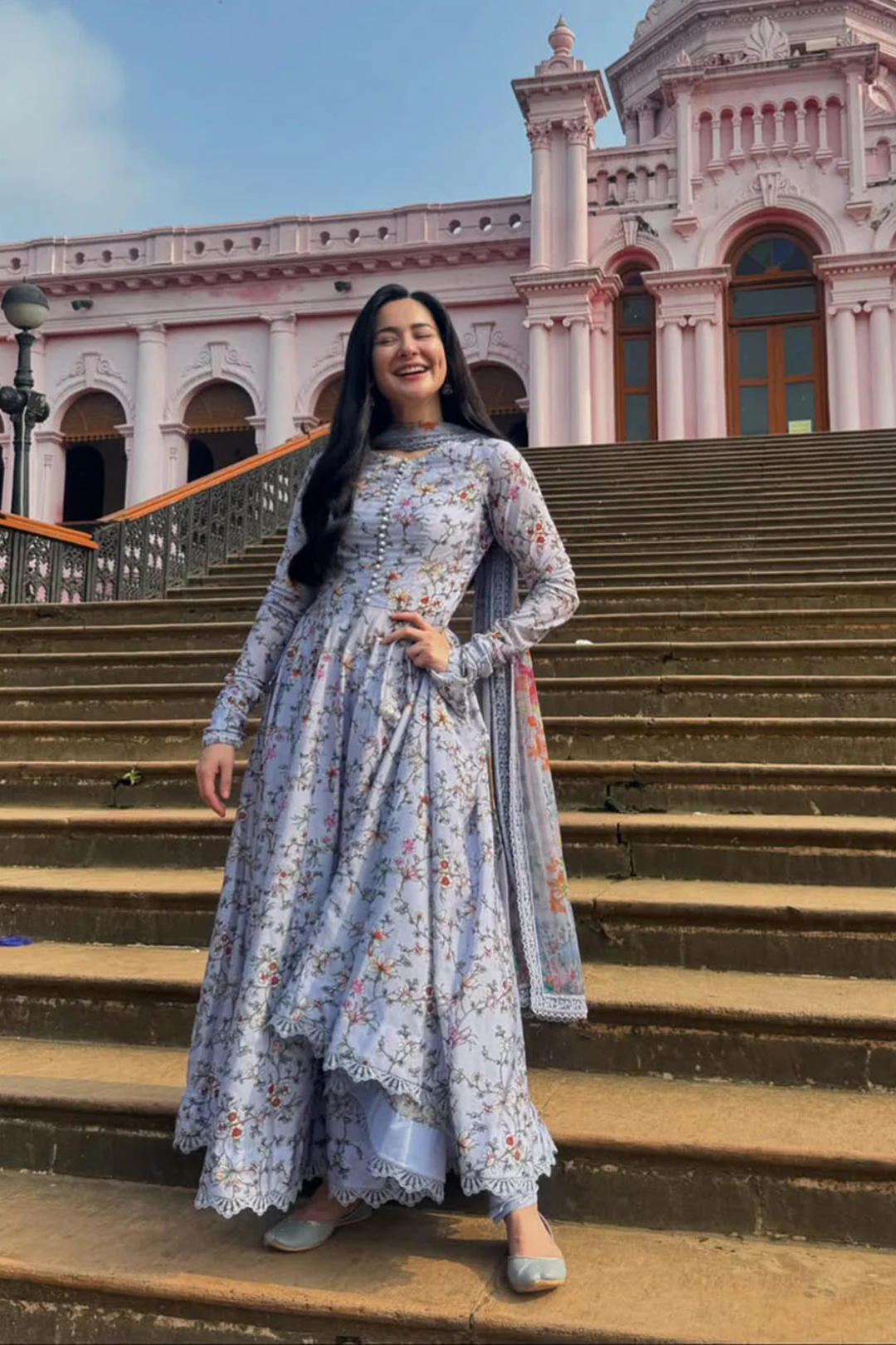 Ataliah 3 Pc Embroidered Dress