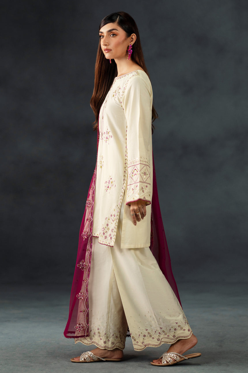 Best Selling - IZZA 3PC EMBROIDERED DRESS