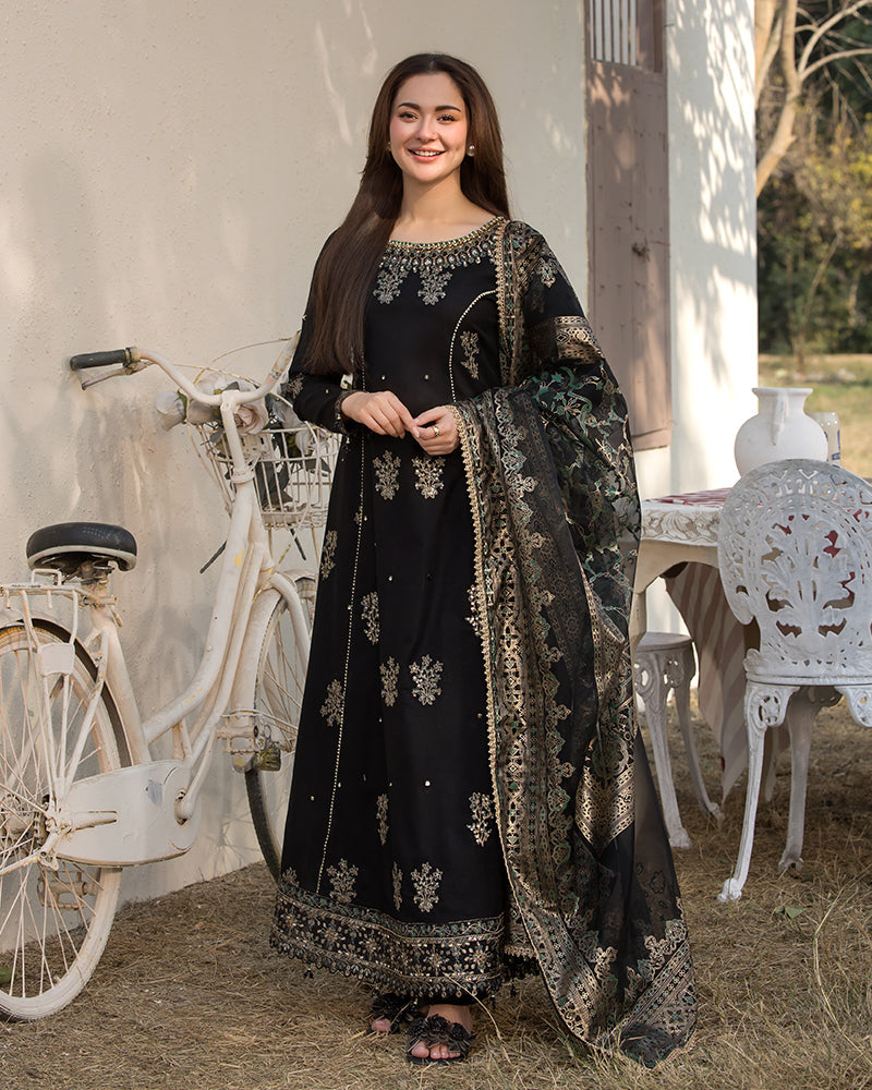 Best Selling - ALAYA 3PC EMBROIDERED DRESS