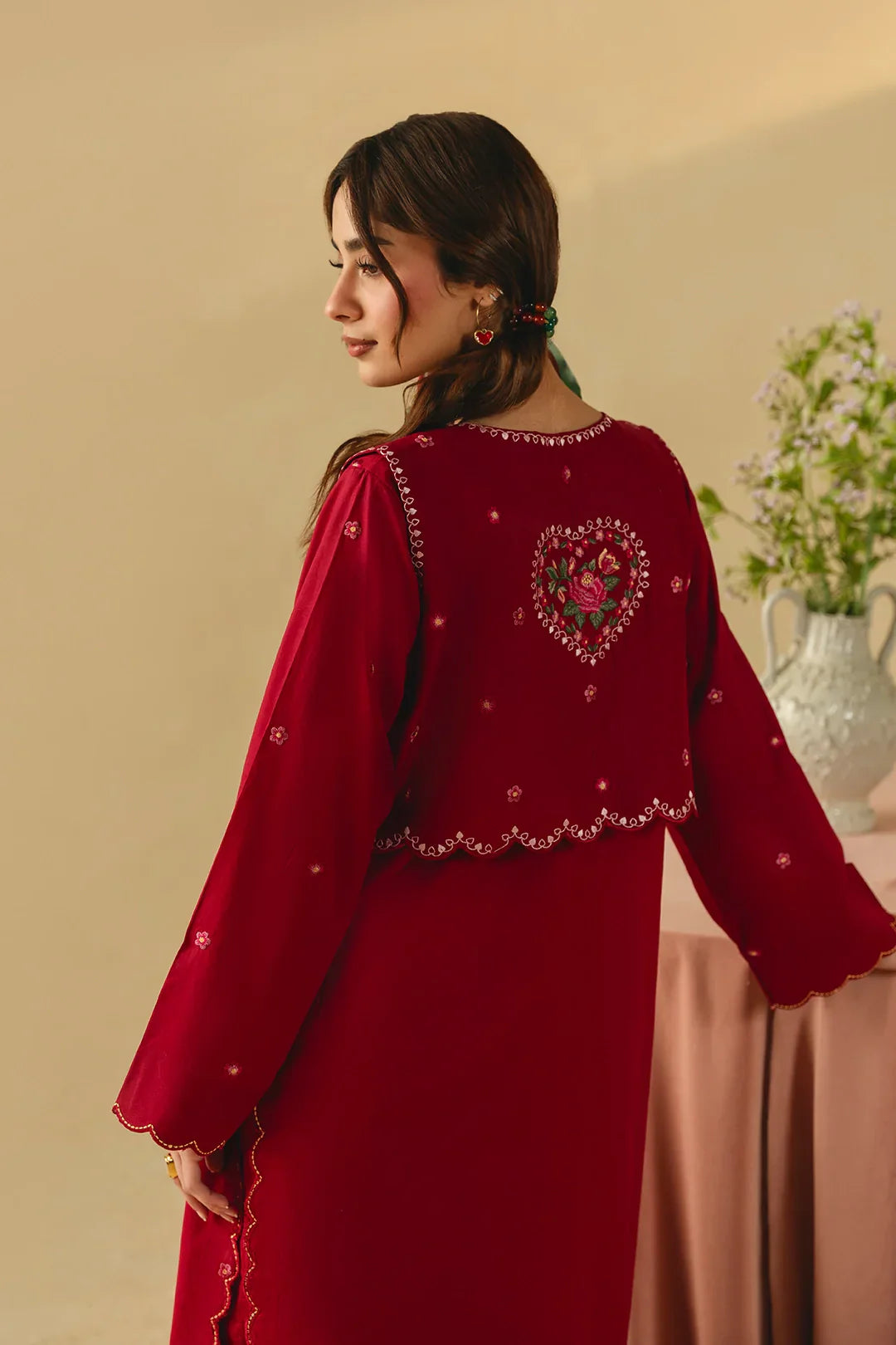 BEST SELLING - ROSELLE 3PC EMBROIDERED DRESS