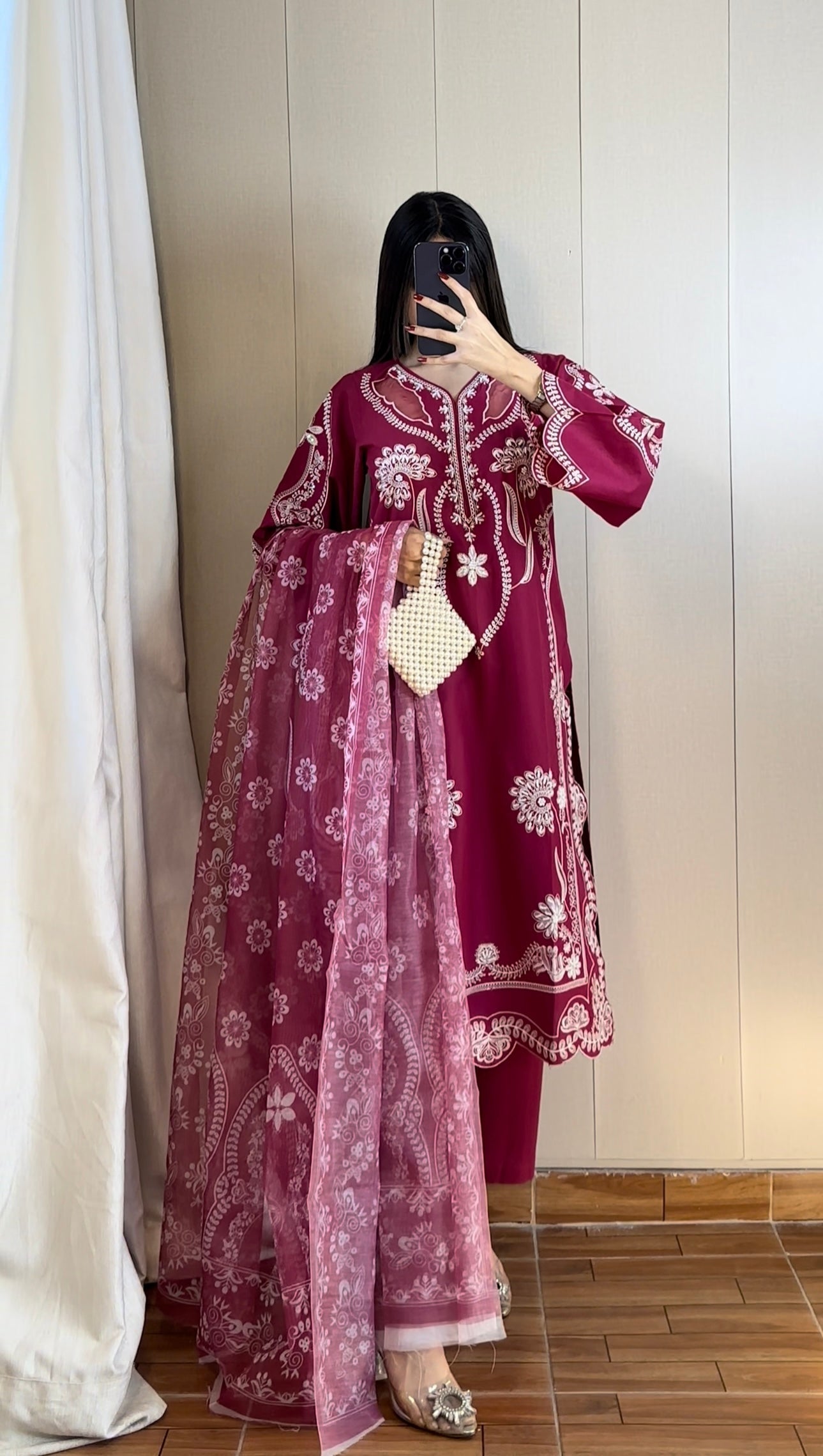 Best Selling - RUBY 3PC EMBROIDERED DRESS
