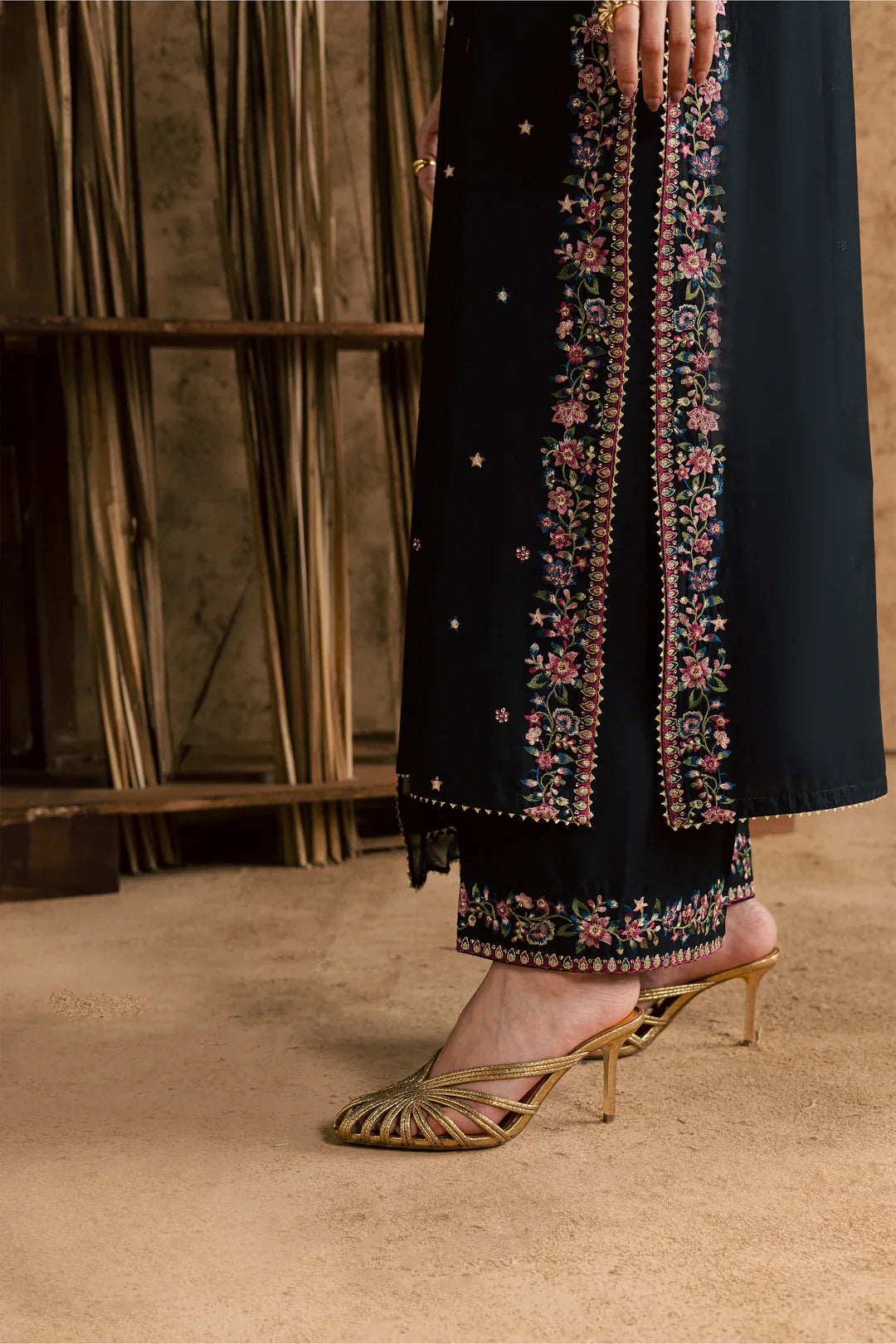 Best Selling - JOHANA 3PC EMBROIDERED DRESS