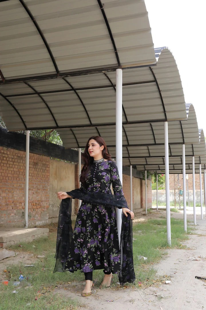 Shabnam 3 PC Printed Dress